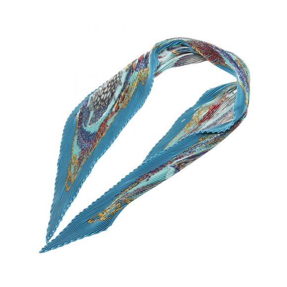 Hermes Grands Fonds Silk Scarf - Picture 6 of 6